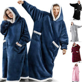 Vinter Tæppe Hoodie – Oversized Hættetrøje med Lommer HEYHEY Worldwide Dropshipping Store